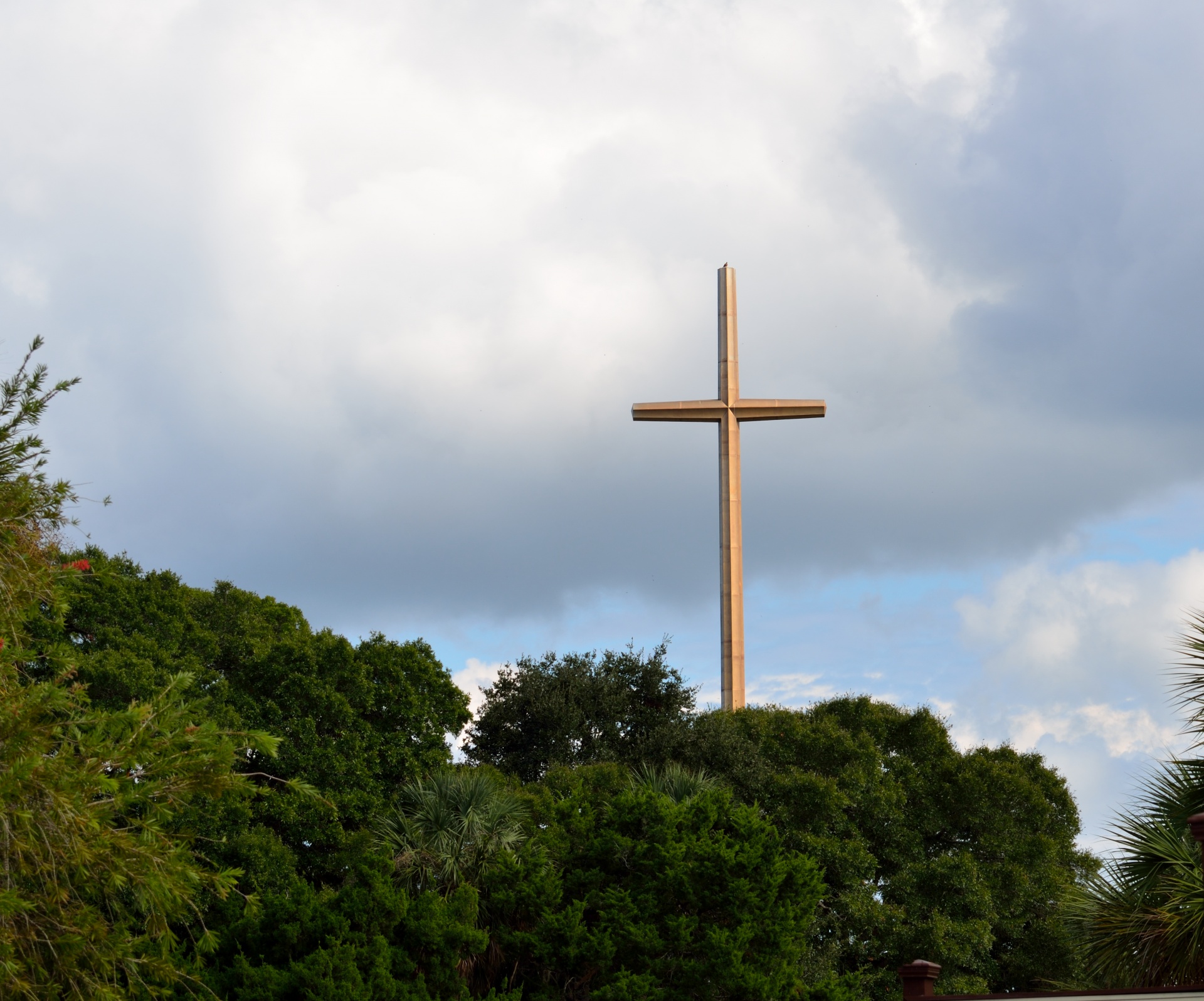 great cross historic glowing free photo