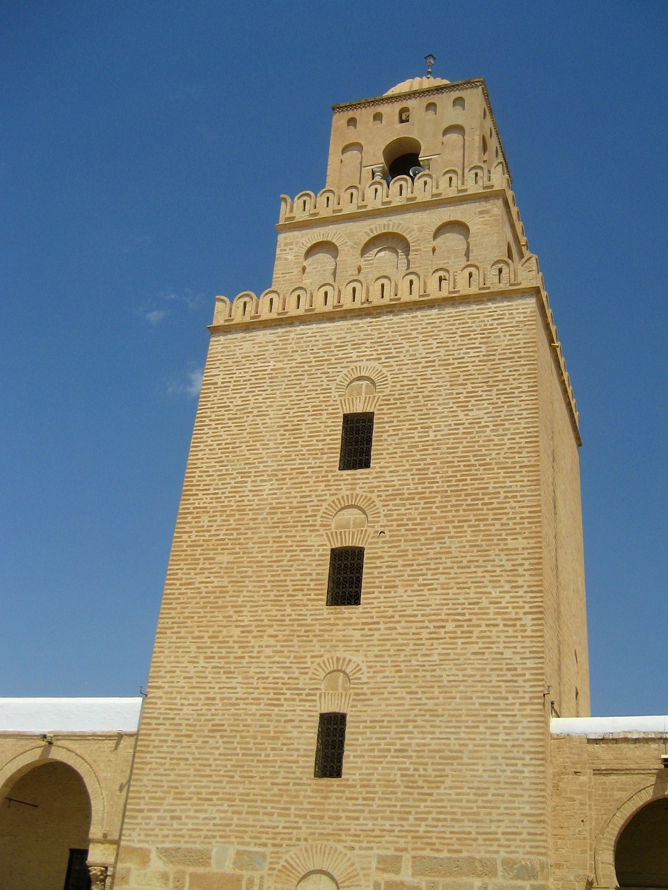great mosque of kairouan mosque of uqba tunisia free photo