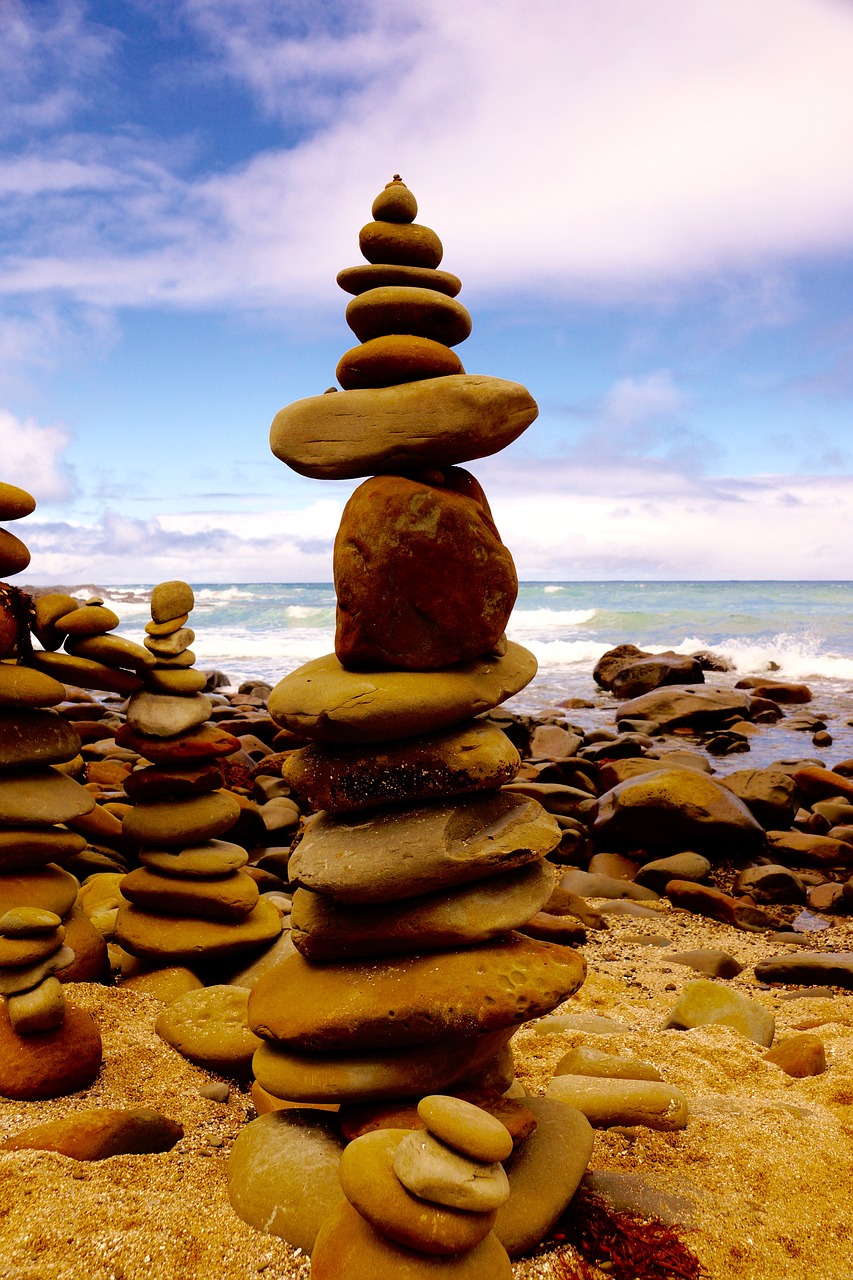 great ocean road beach rock free photo