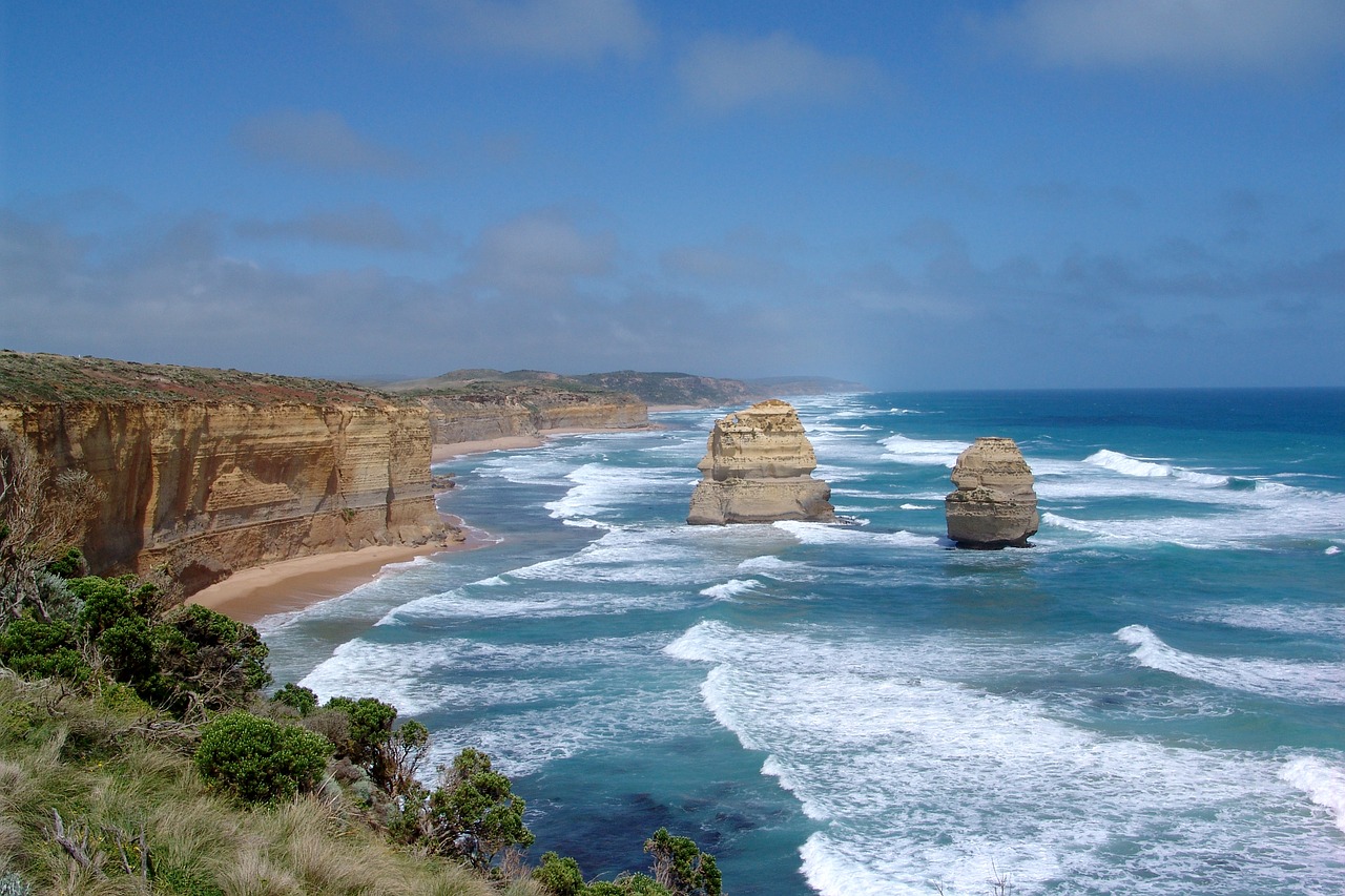 great ocean road  australia  twelve apostles free photo