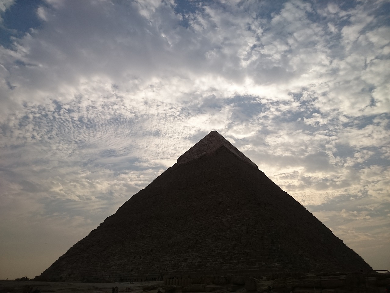great pyramid giza egypt free photo