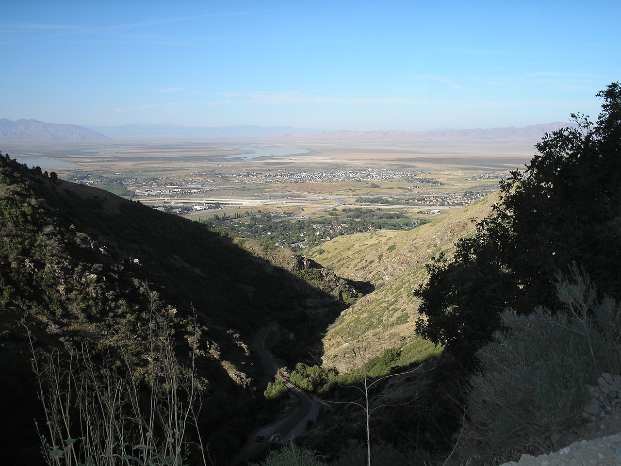 great salt lake wasatch alpine desert free photo