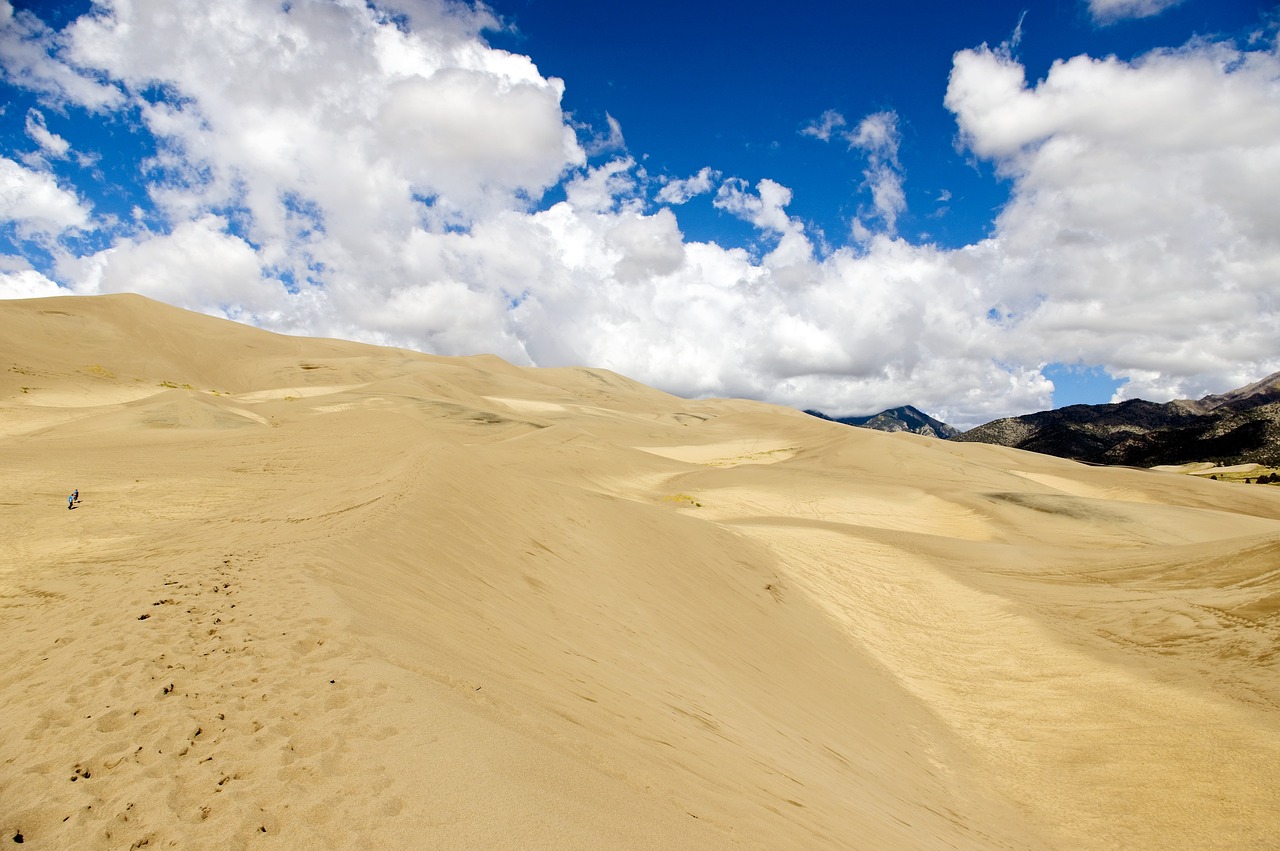 great sand dunes national park  dunes  sand free photo
