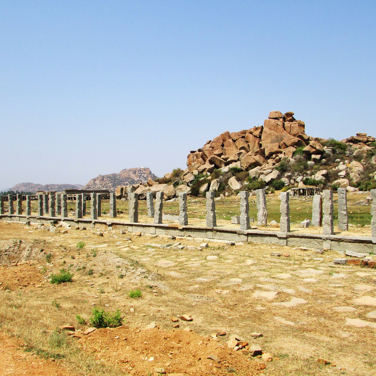 great vijayanagar empire hampi unesco world heritage site free photo
