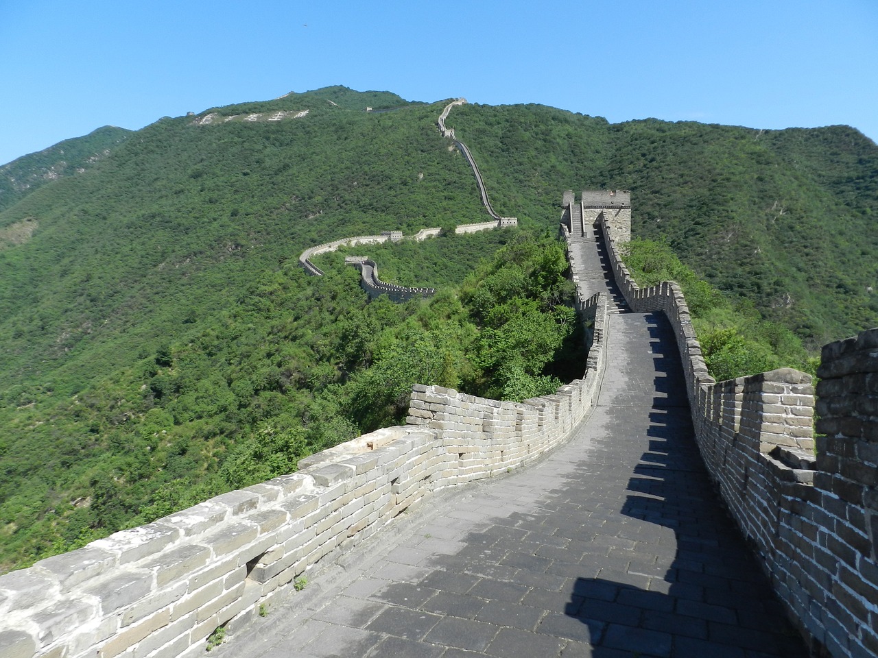 great wall china travel free photo