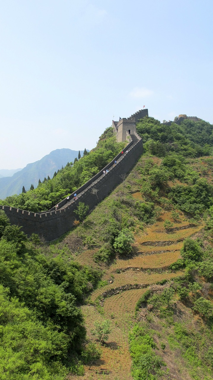 great wall chinese wall wall free photo