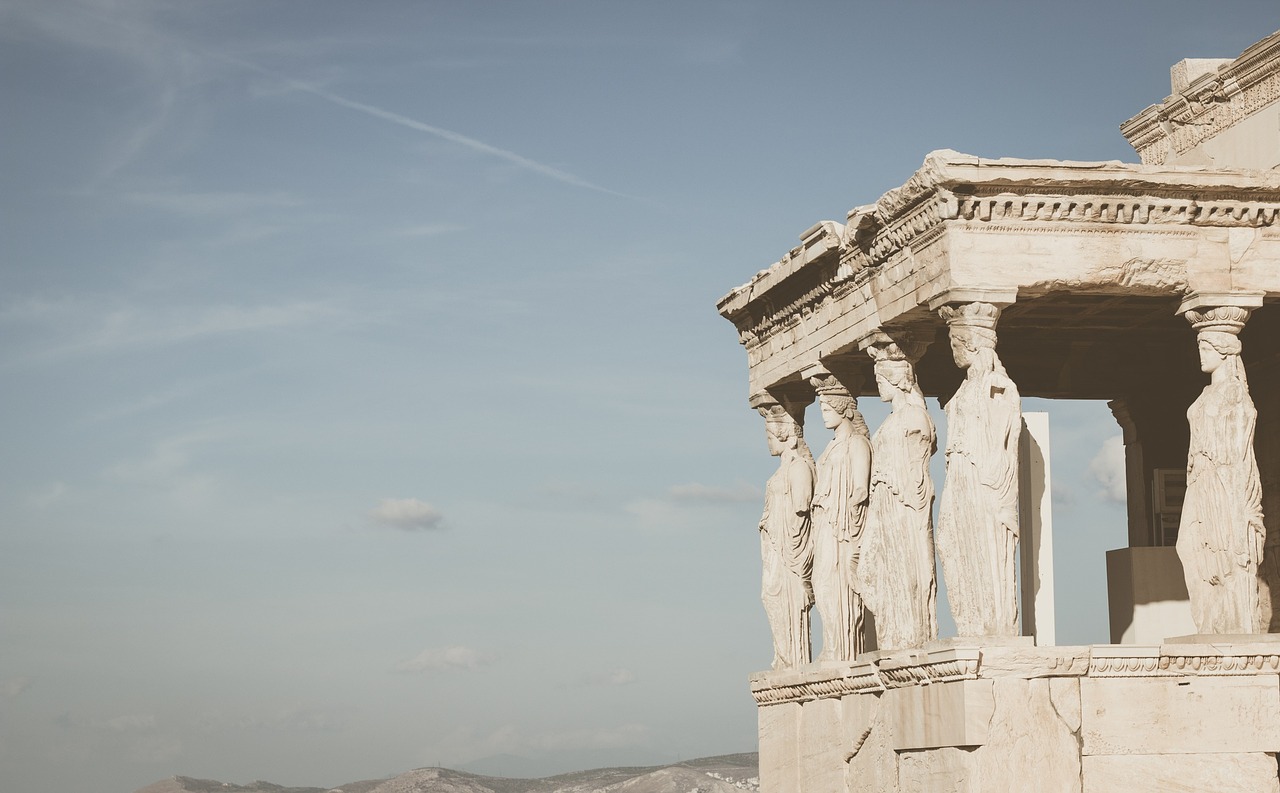 greece travel statue free photo