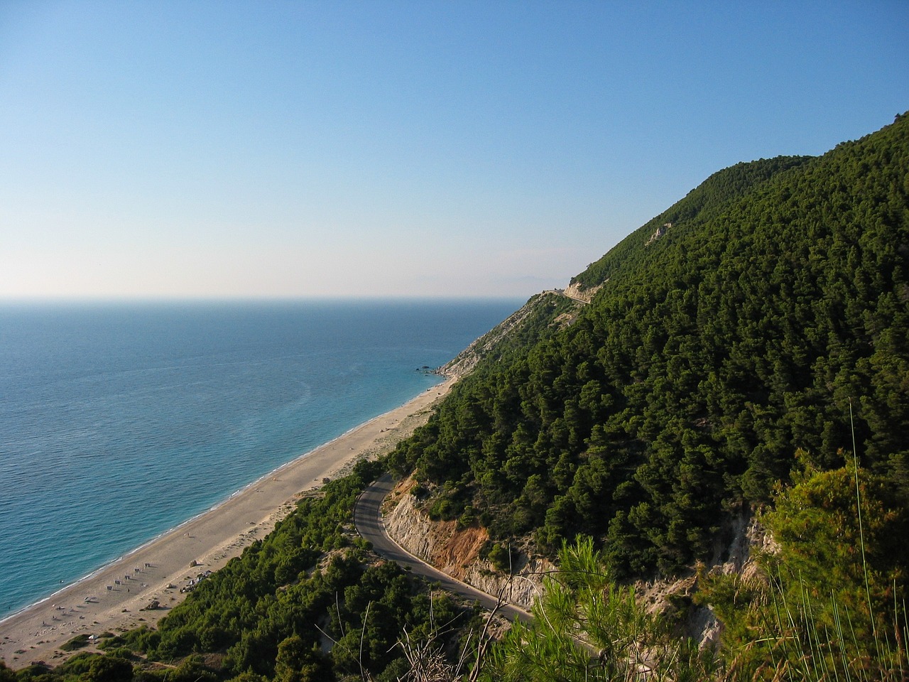 greece lefkada sea free photo