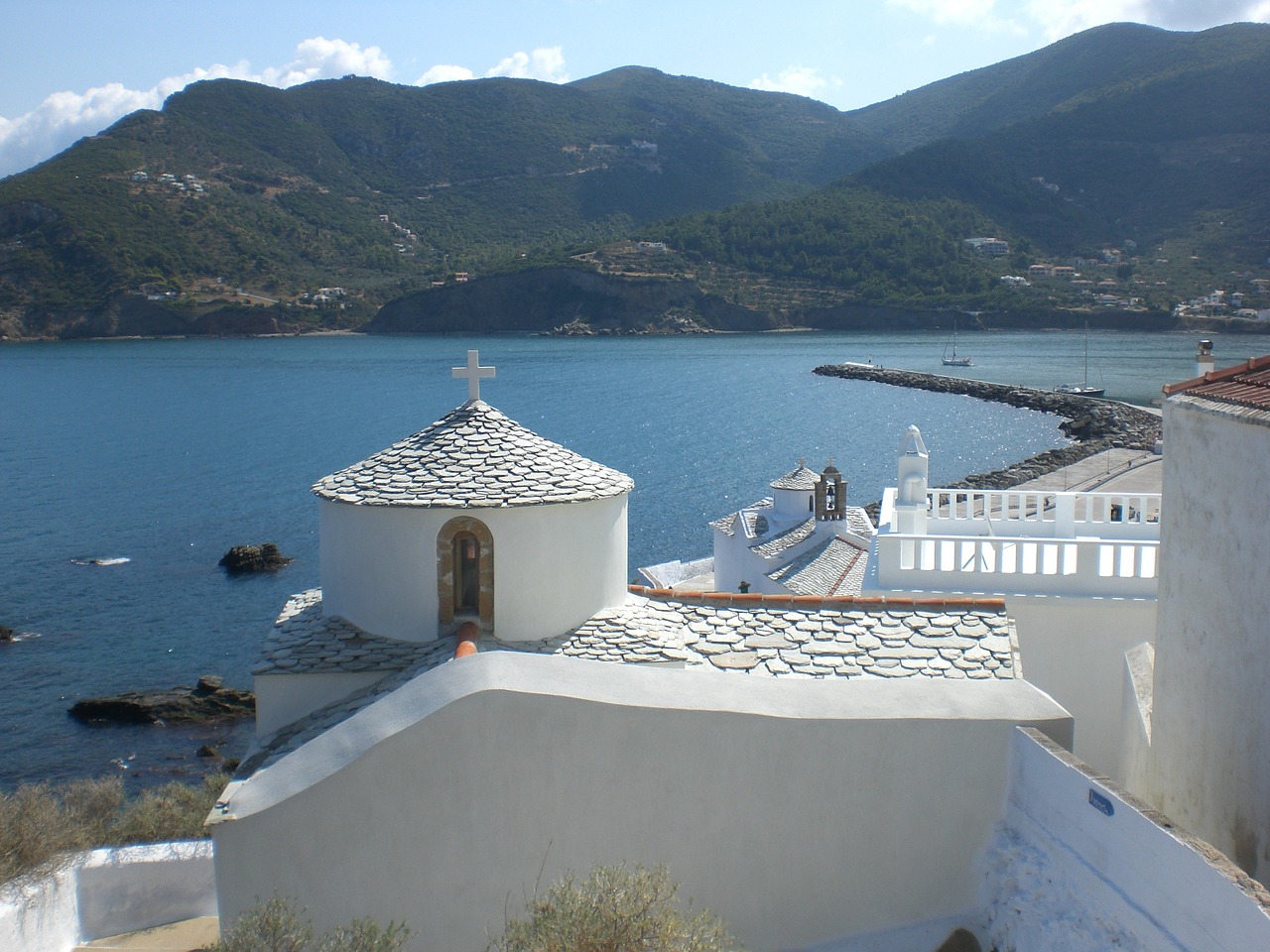 greece sea holiday free photo