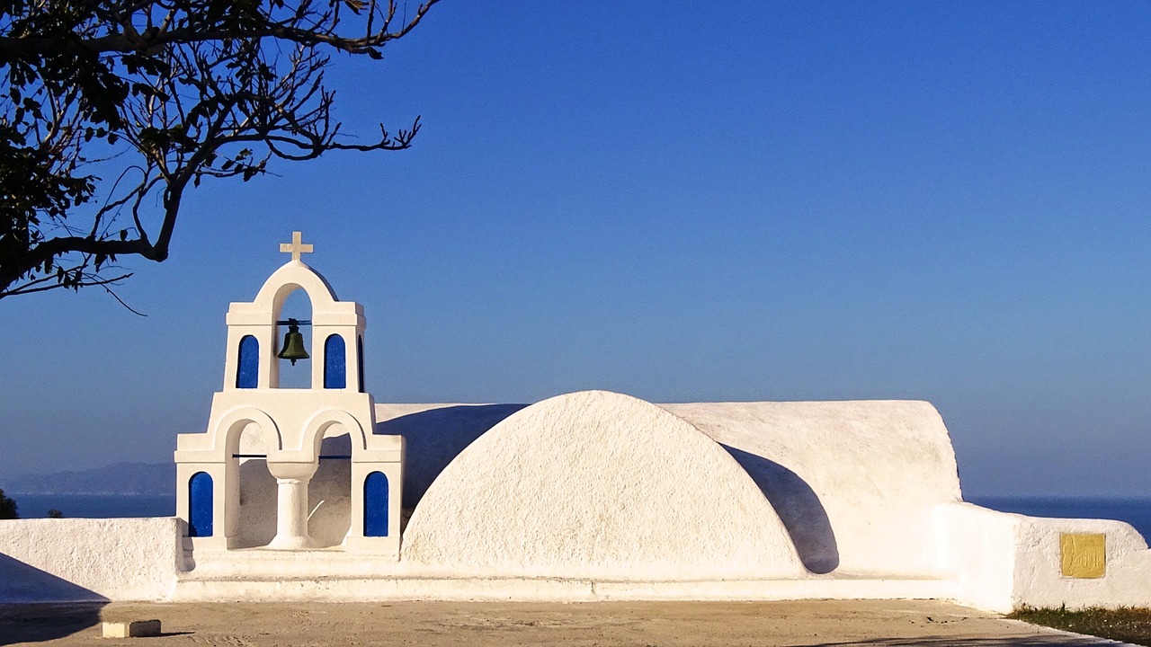 greece santorini architecture free photo