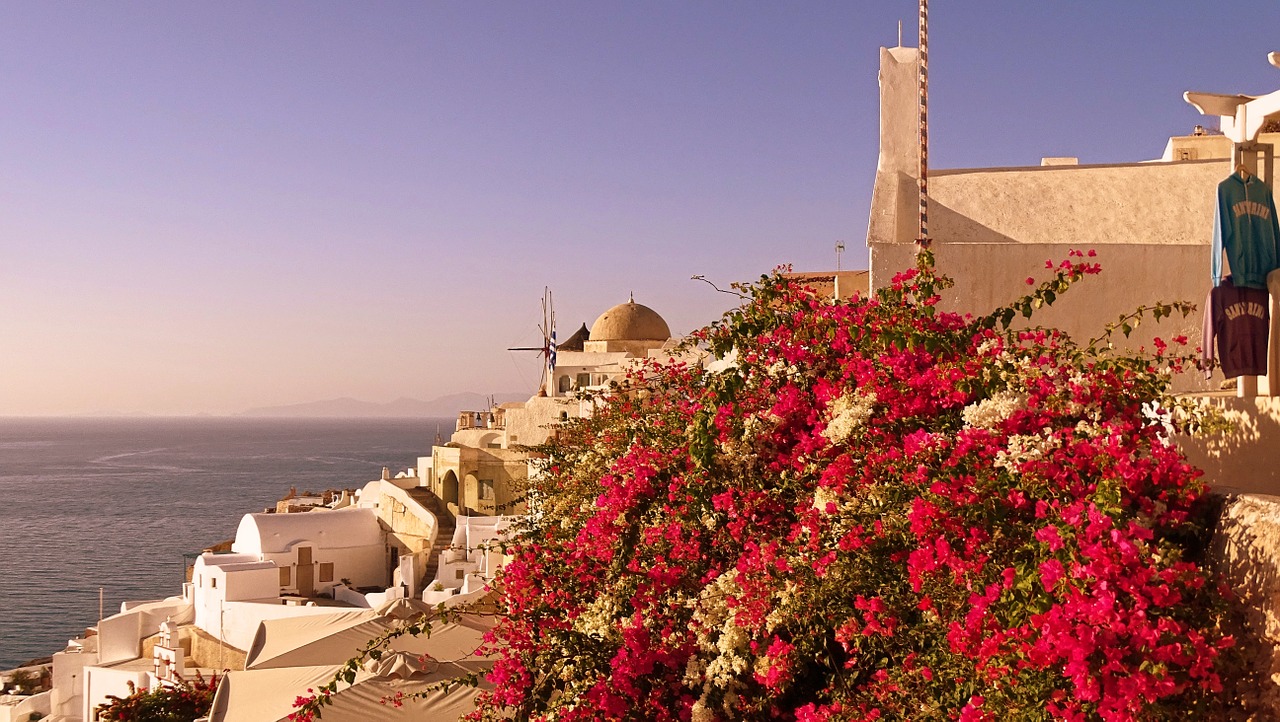 greece santorini architecture free photo