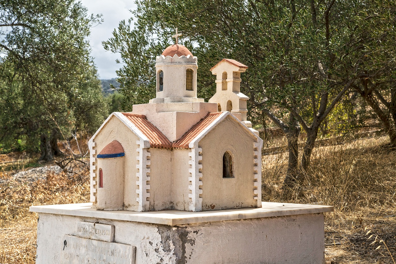 greece crete church free photo