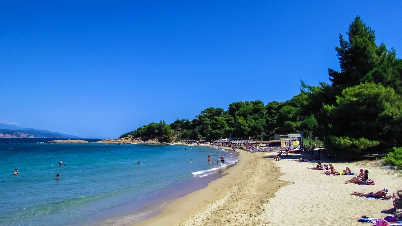 greece skiathos beach free photo