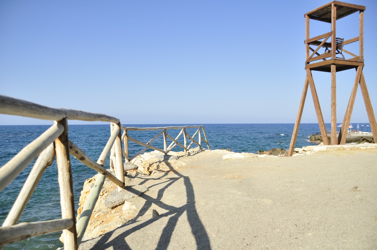 greece crete beach free photo
