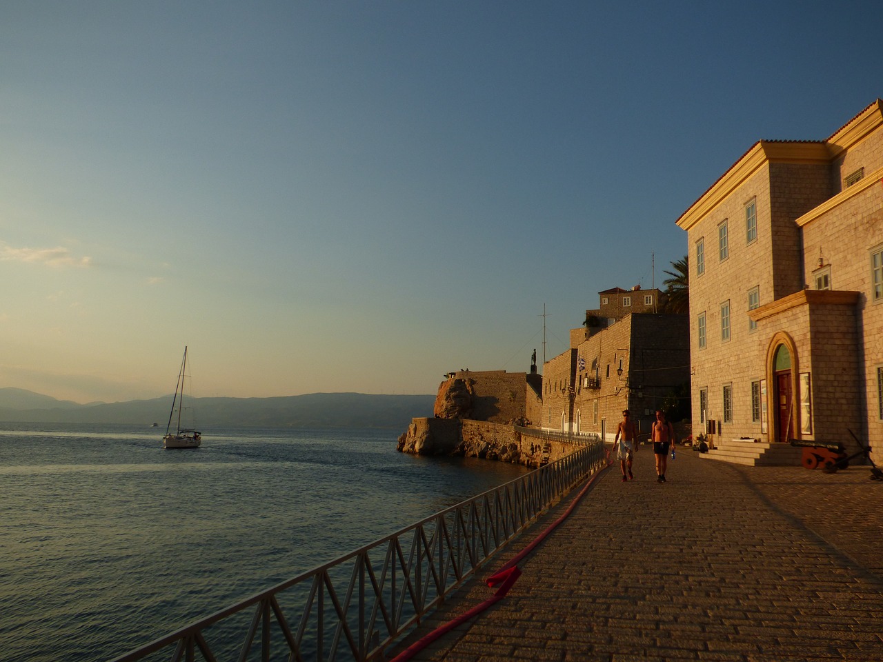 greece island stone free photo