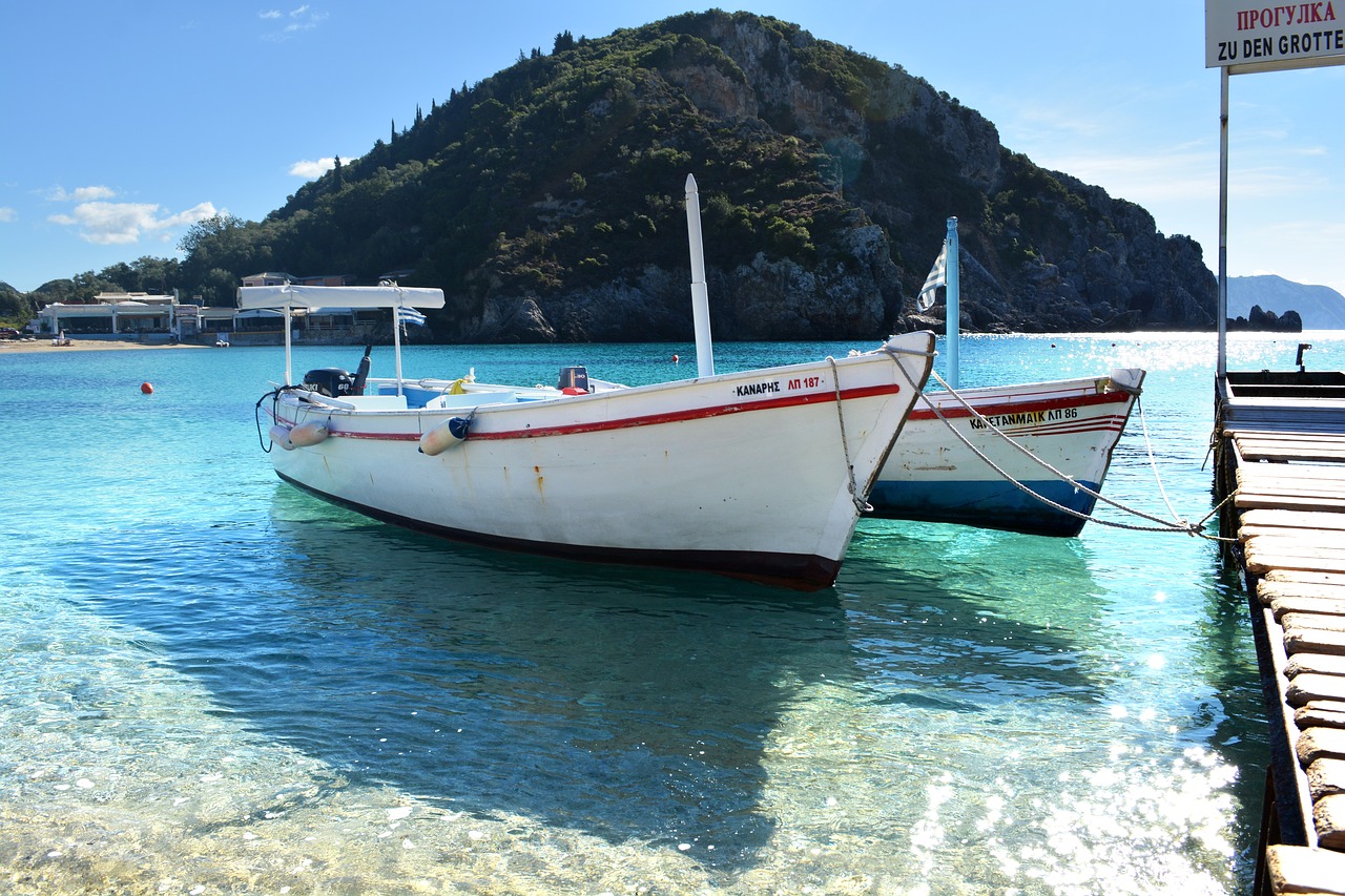 greece paleokastritsa corfu free photo