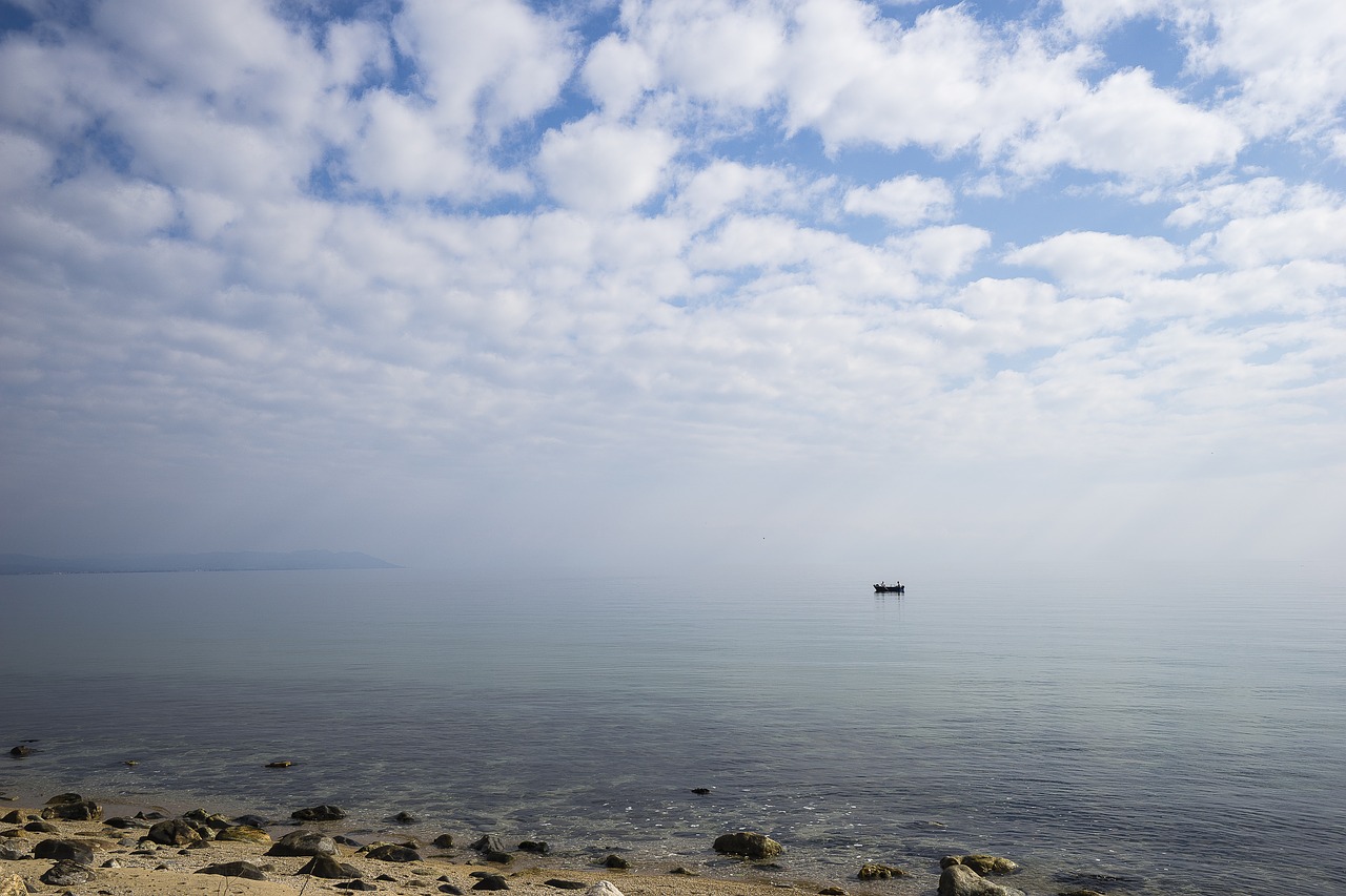 greece sea landscape free photo