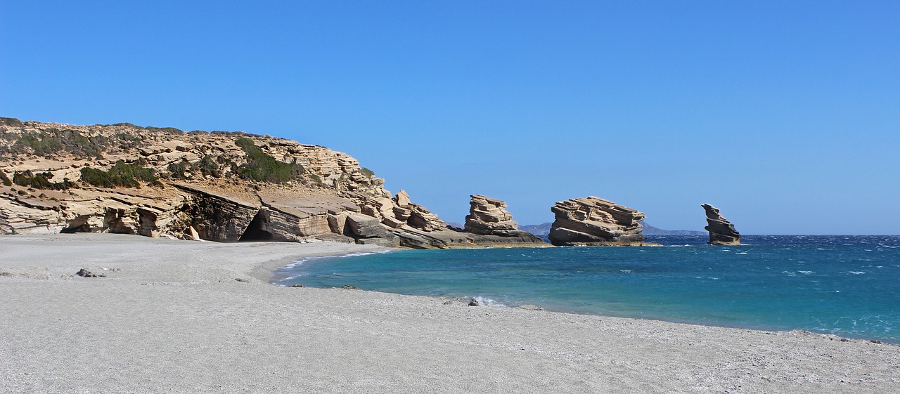 greece crete beach free photo