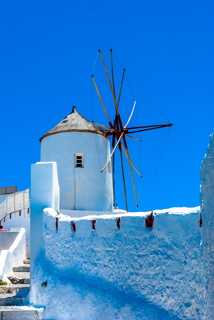 greece santorini the sun free photo