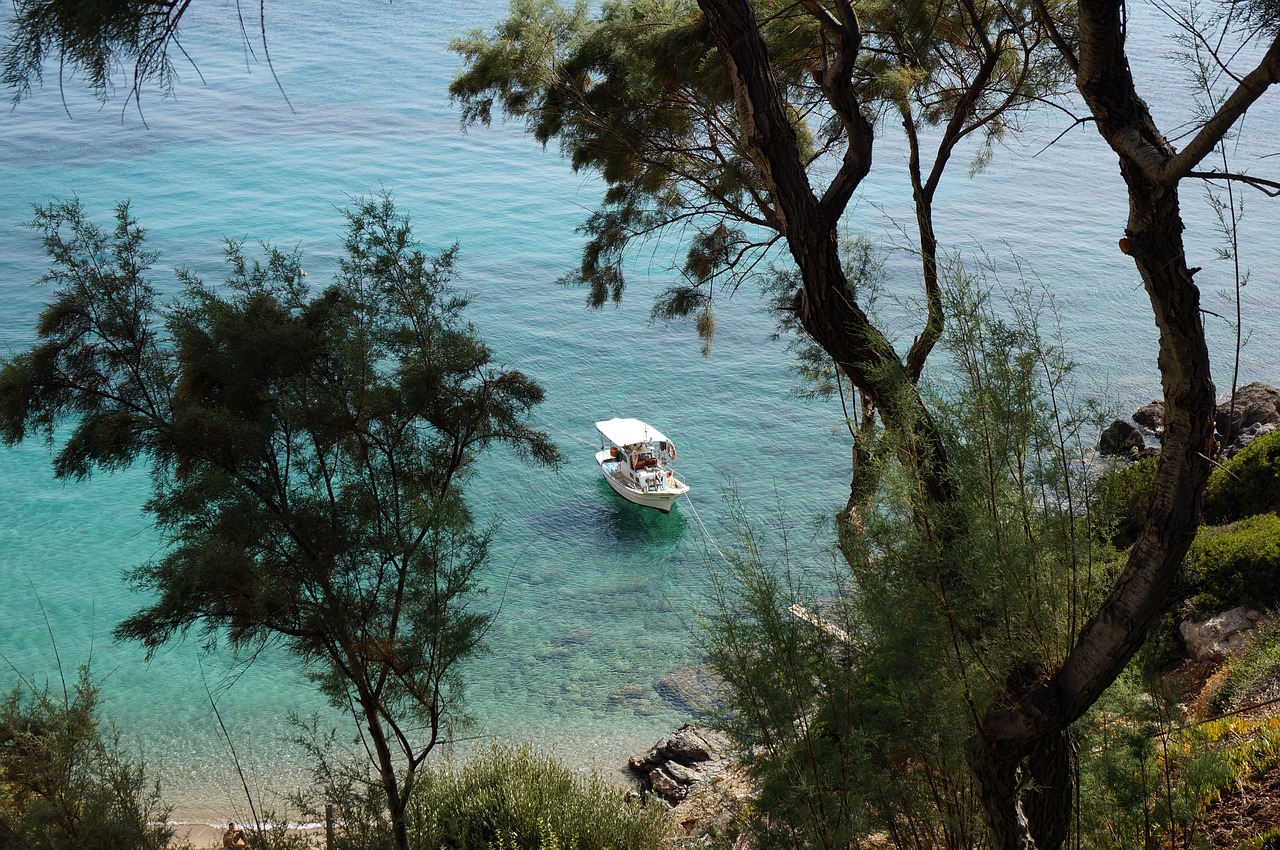 greece greek island sea free photo