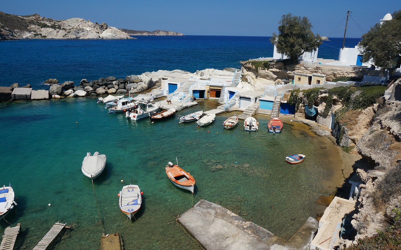 greece greek island milos free photo