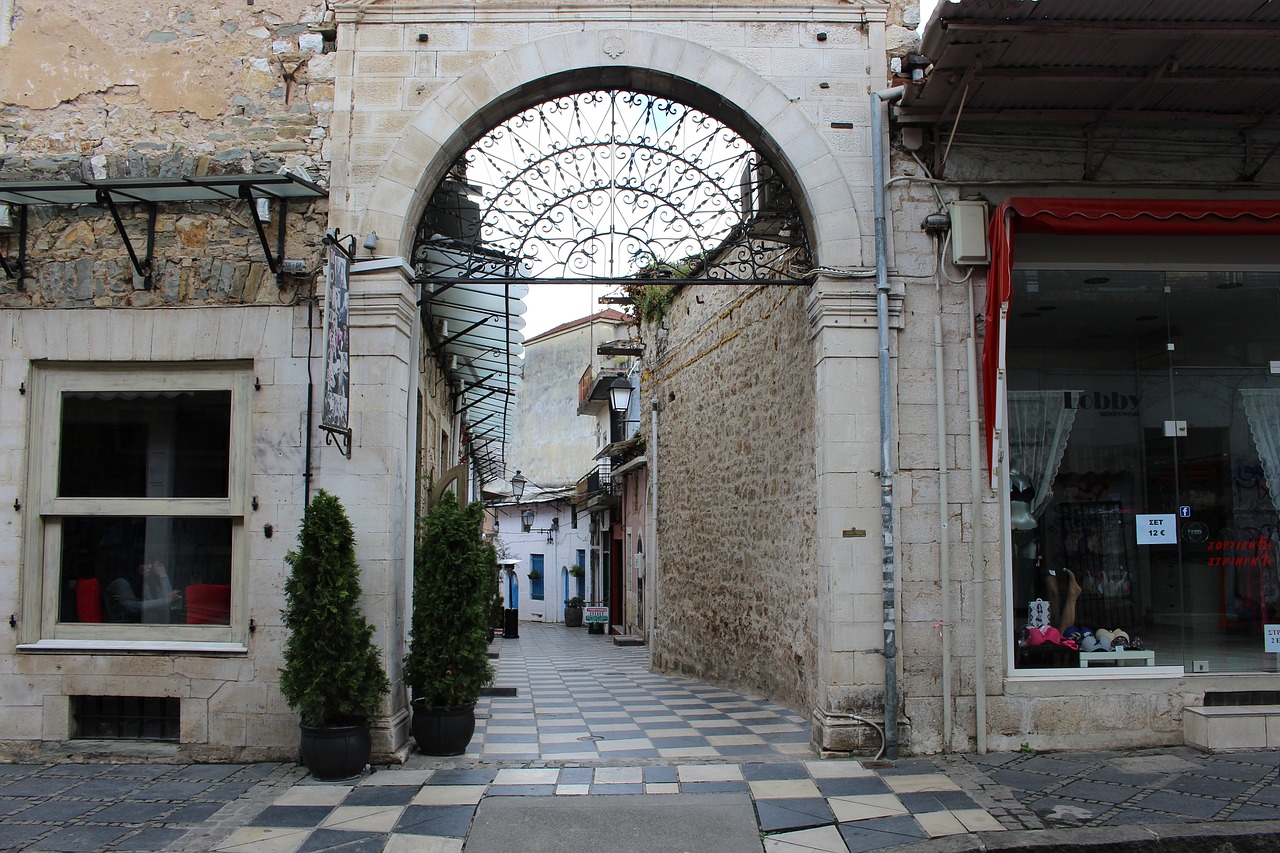 greece arch europe free photo