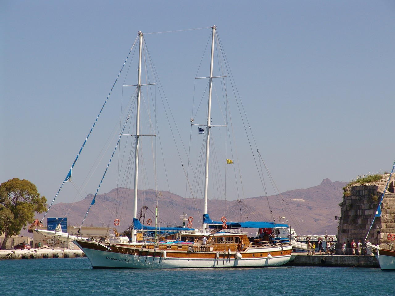 greece kos island sailing free photo
