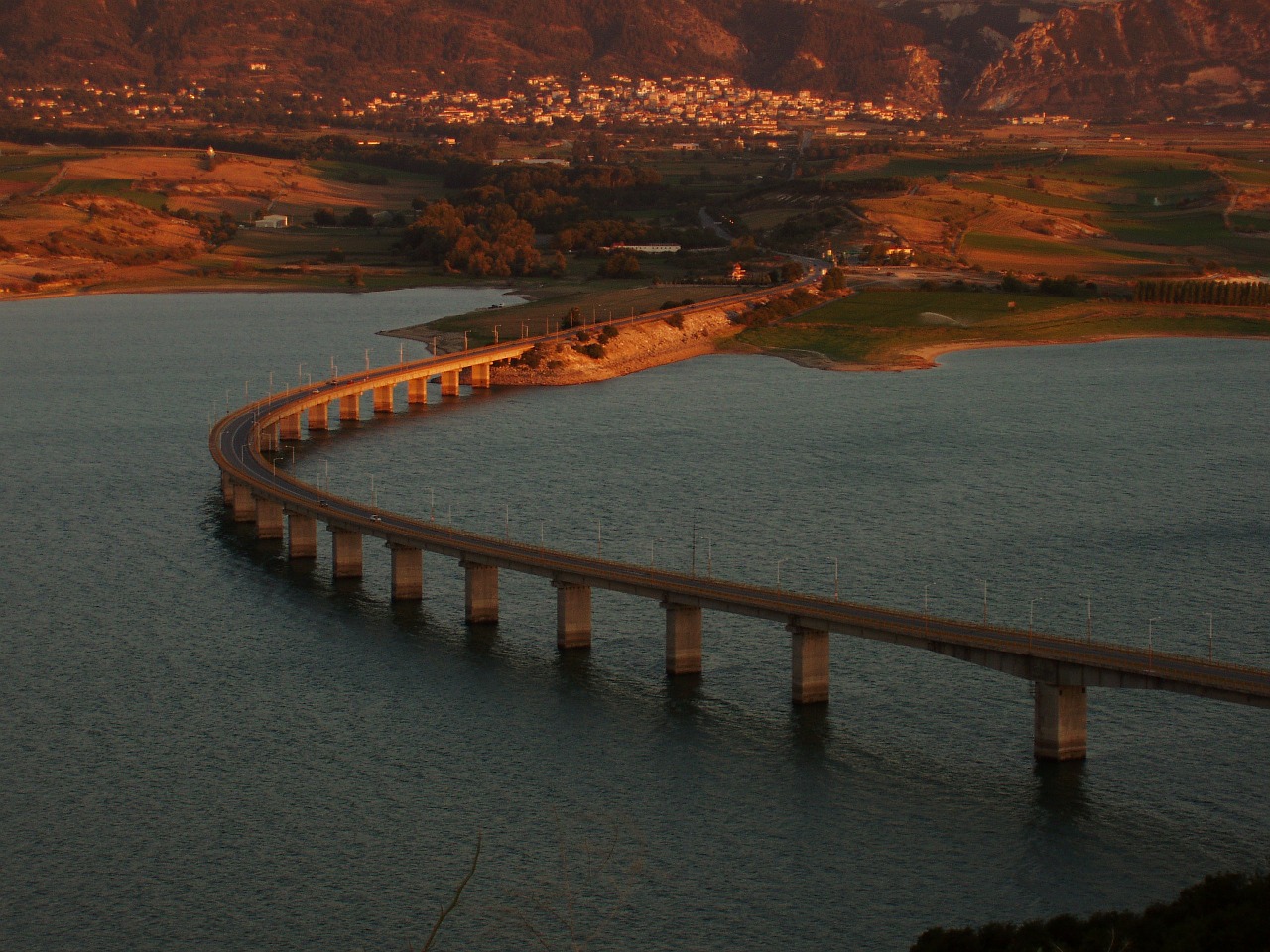 greece macedonia bridge free photo