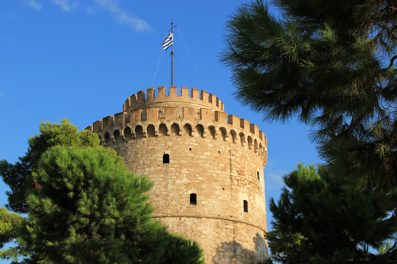 greece thessaloniki tower free photo