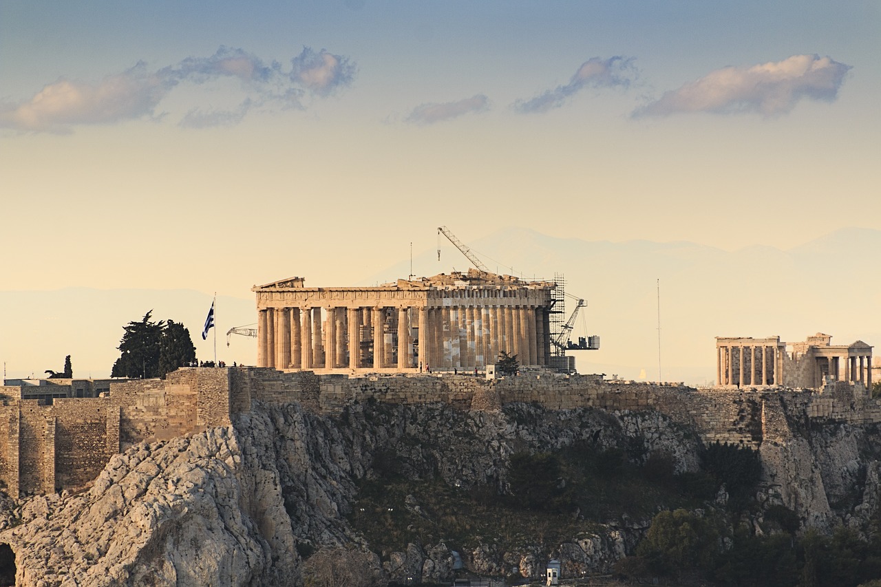 greece athens acropolis free photo