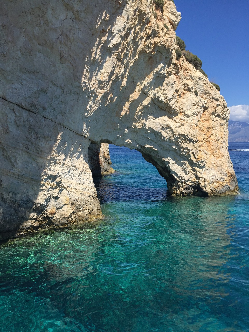 greece zakynthos the blue caves free photo