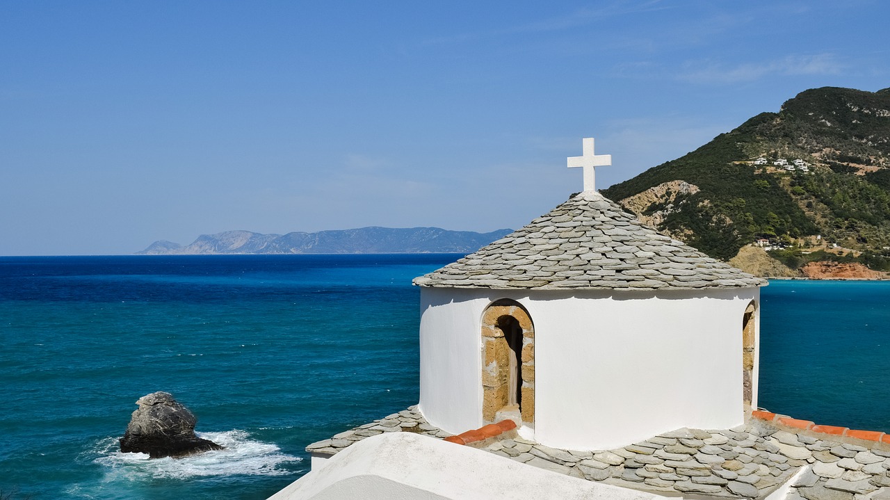 greece skopelos island free photo