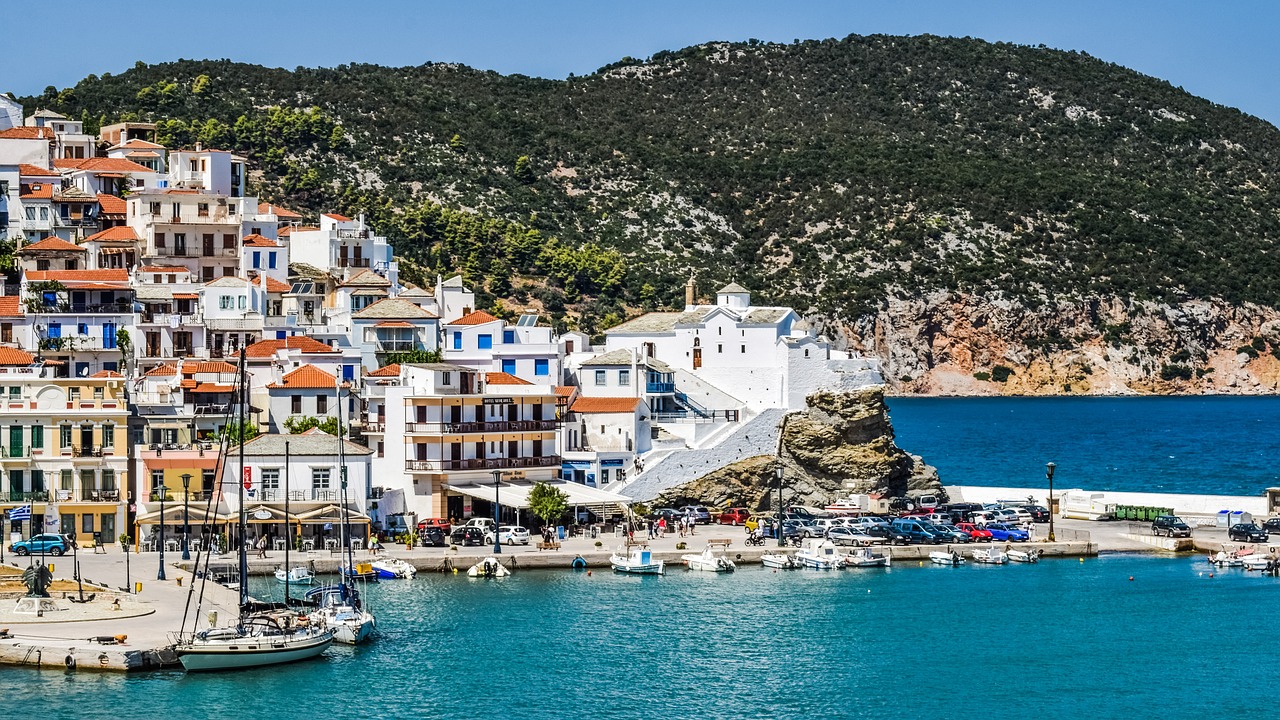 greece skopelos island free photo