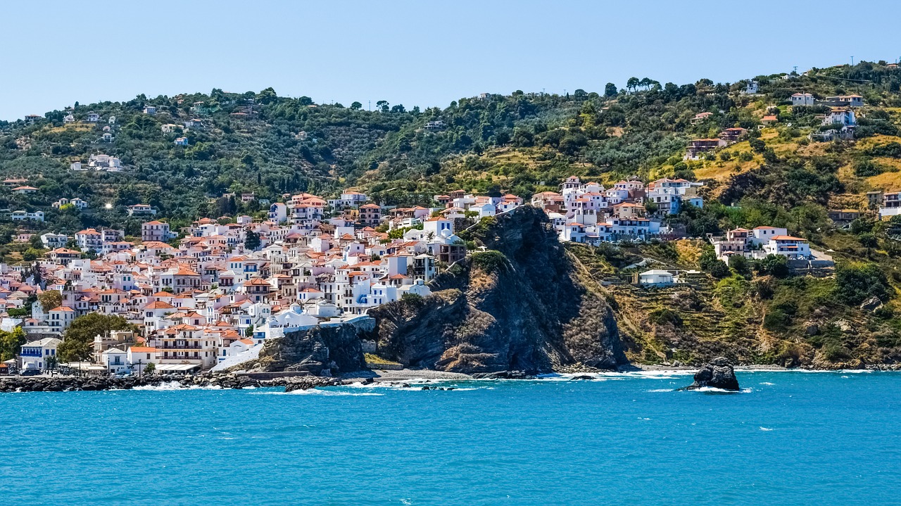 greece skopelos island free photo