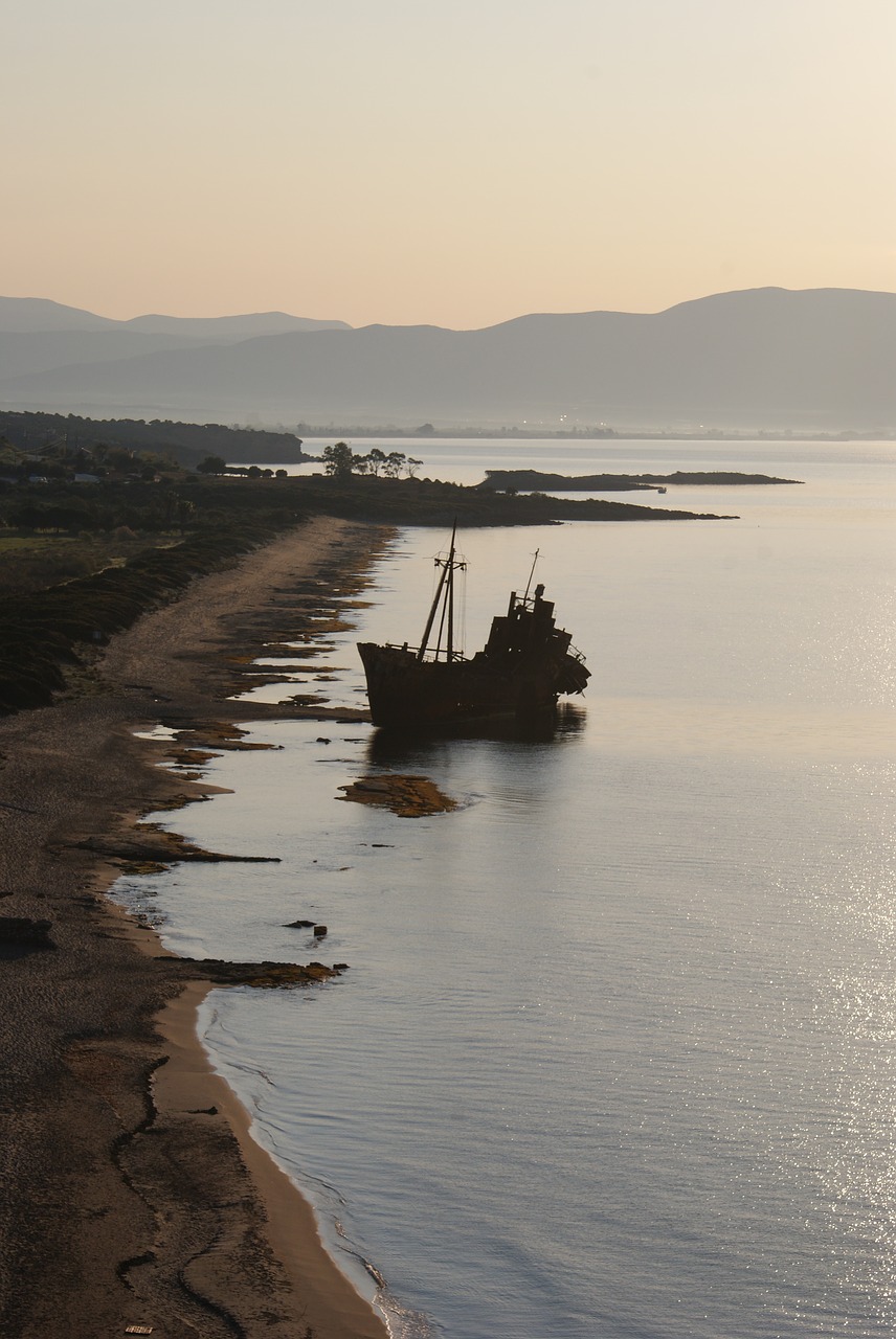 greece shipwreck lakonia free photo