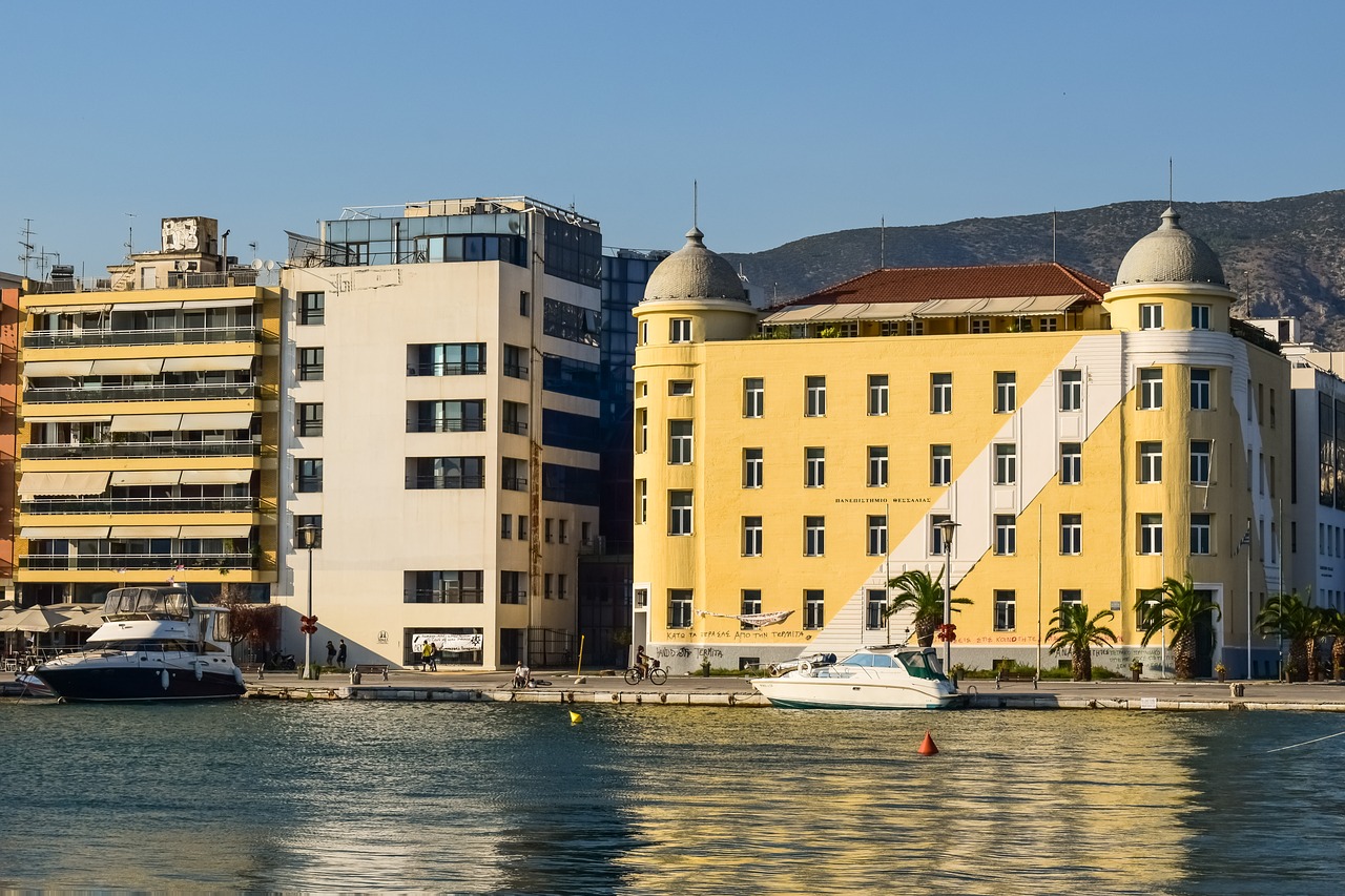 greece volos promenade free photo