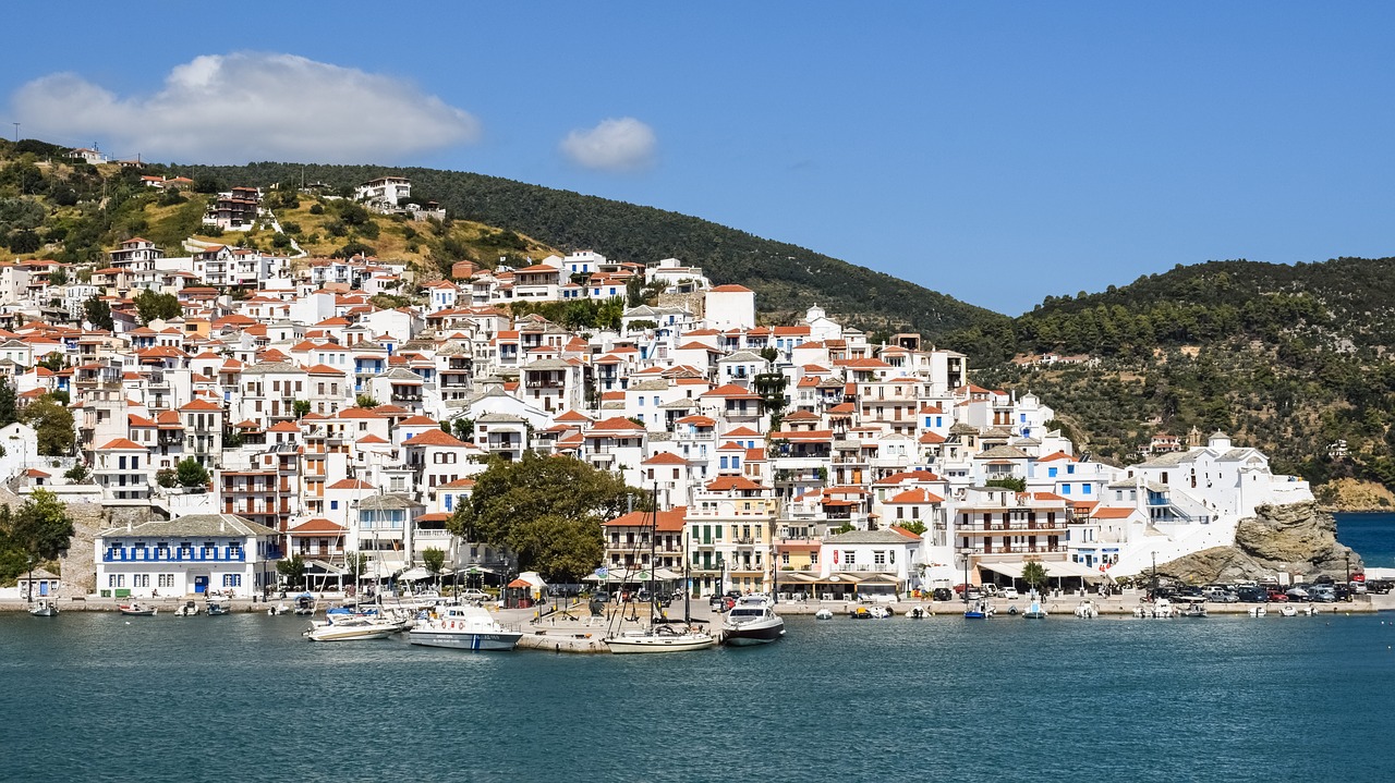 greece skopelos island free photo