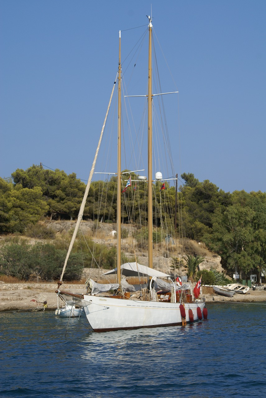 greece boat sailboat free photo