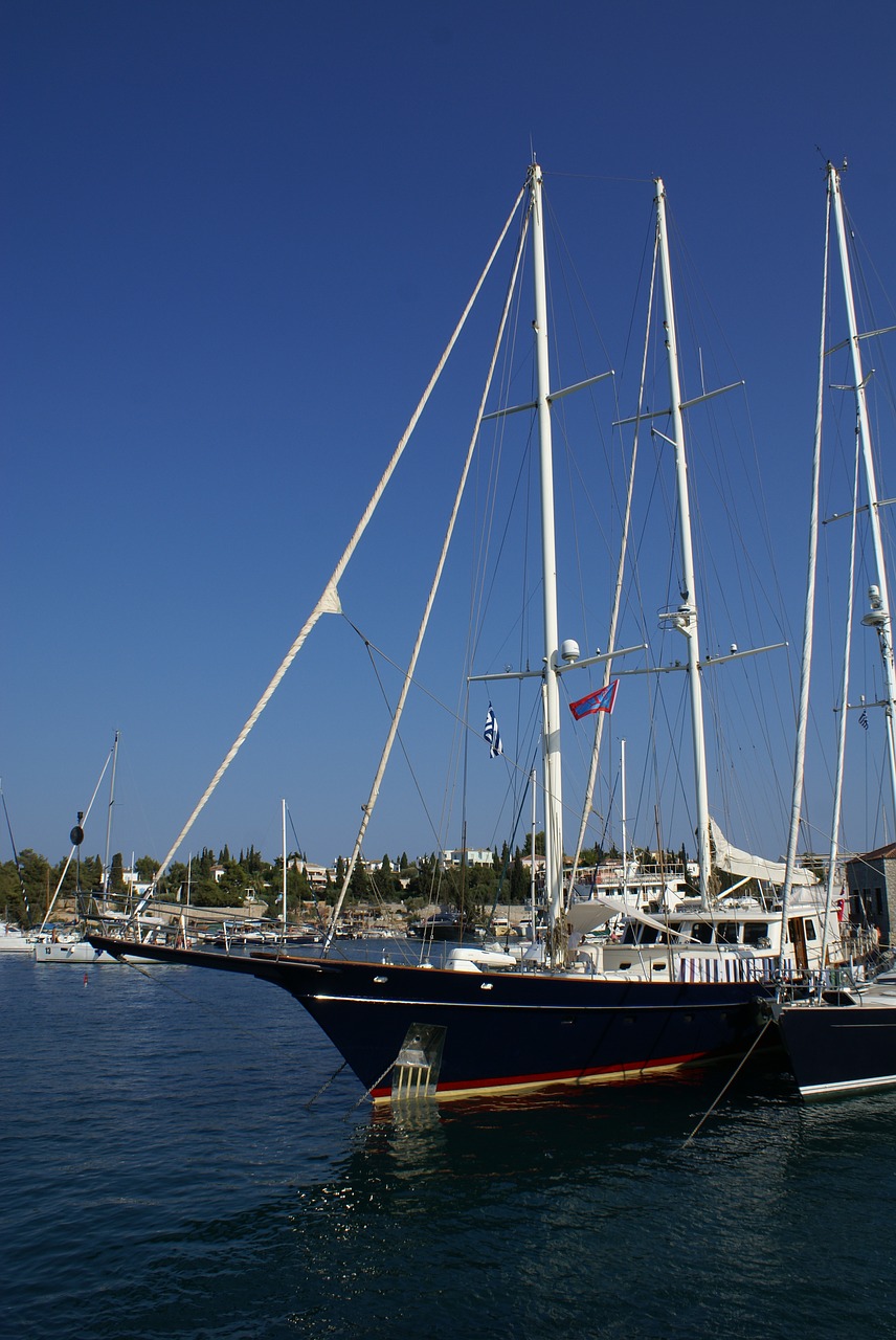 greece boats sailboats free photo