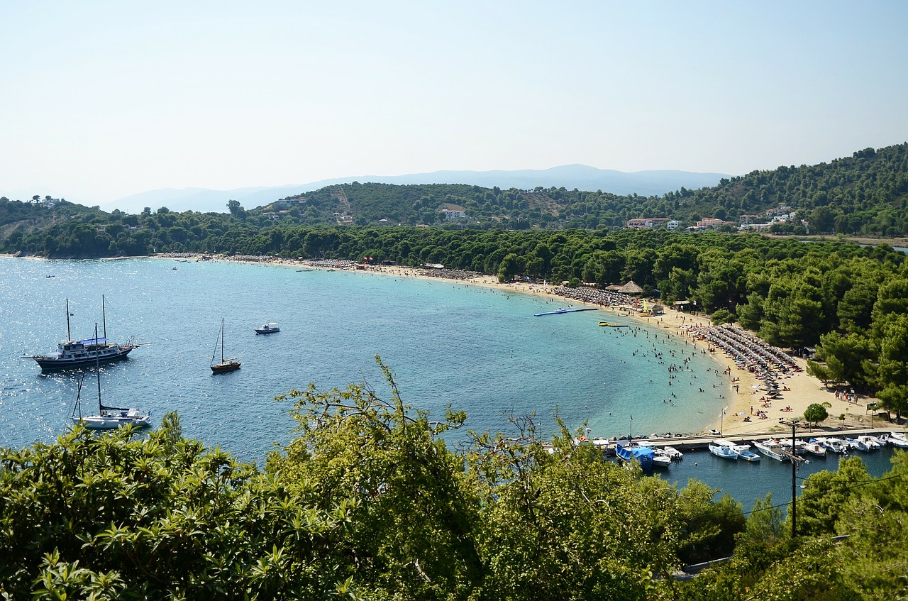 greece skiathos summer free photo