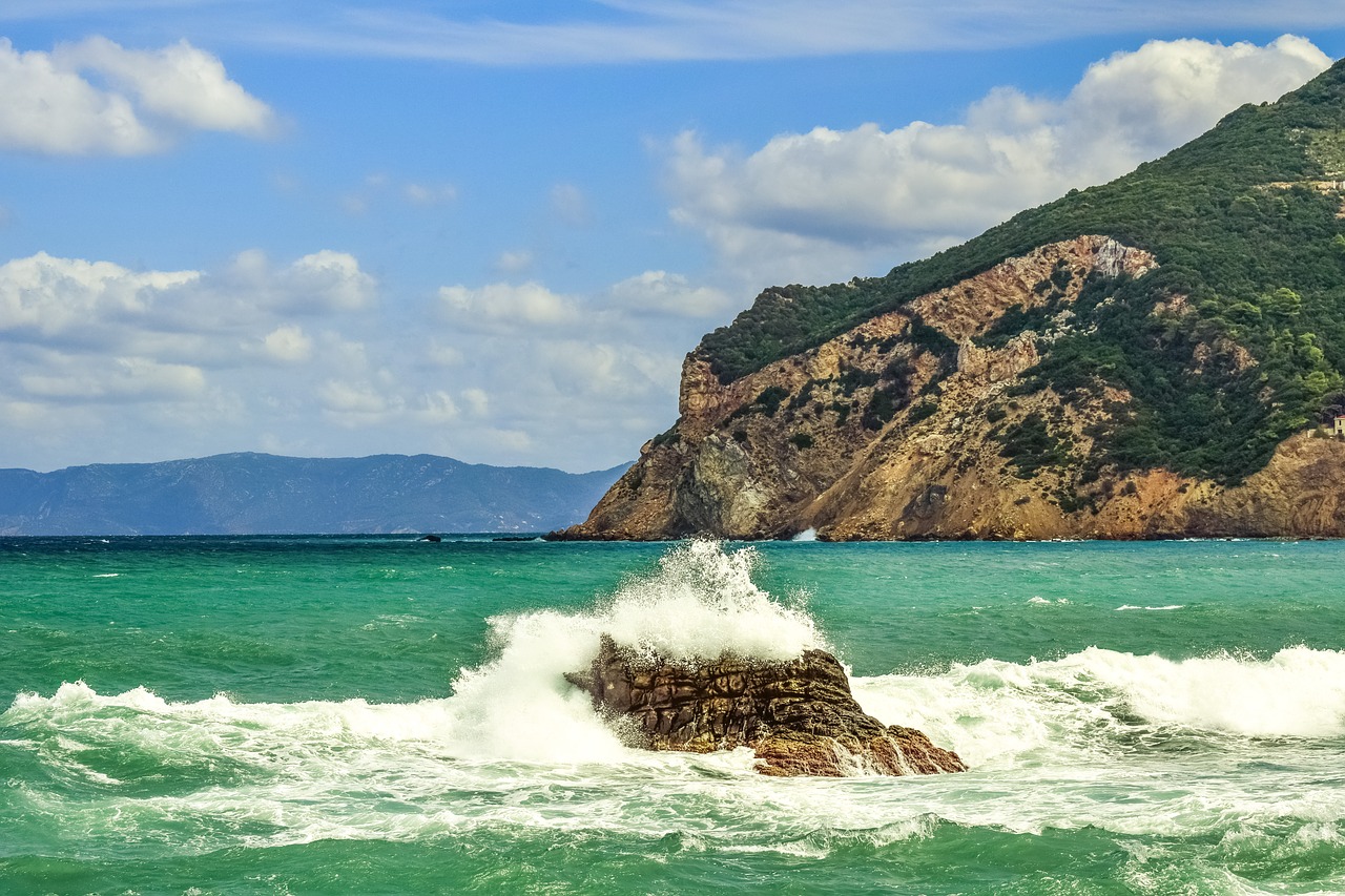 greece skopelos landscape free photo