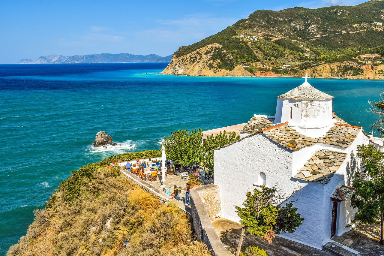 greece skopelos island free photo