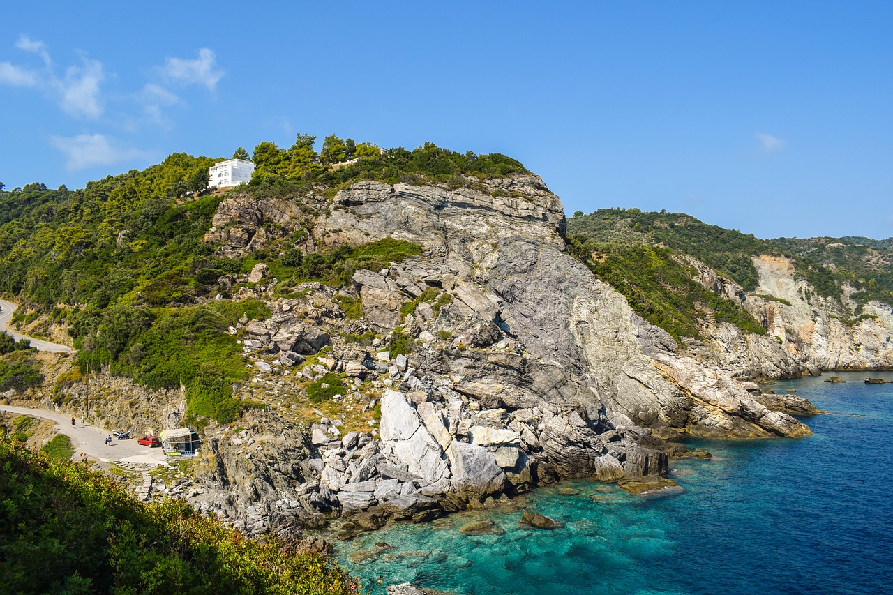 greece skopelos kastri free photo