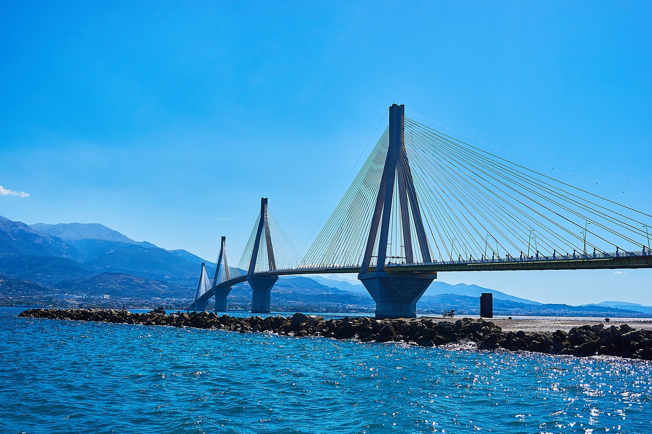 greece architecture bridge free photo