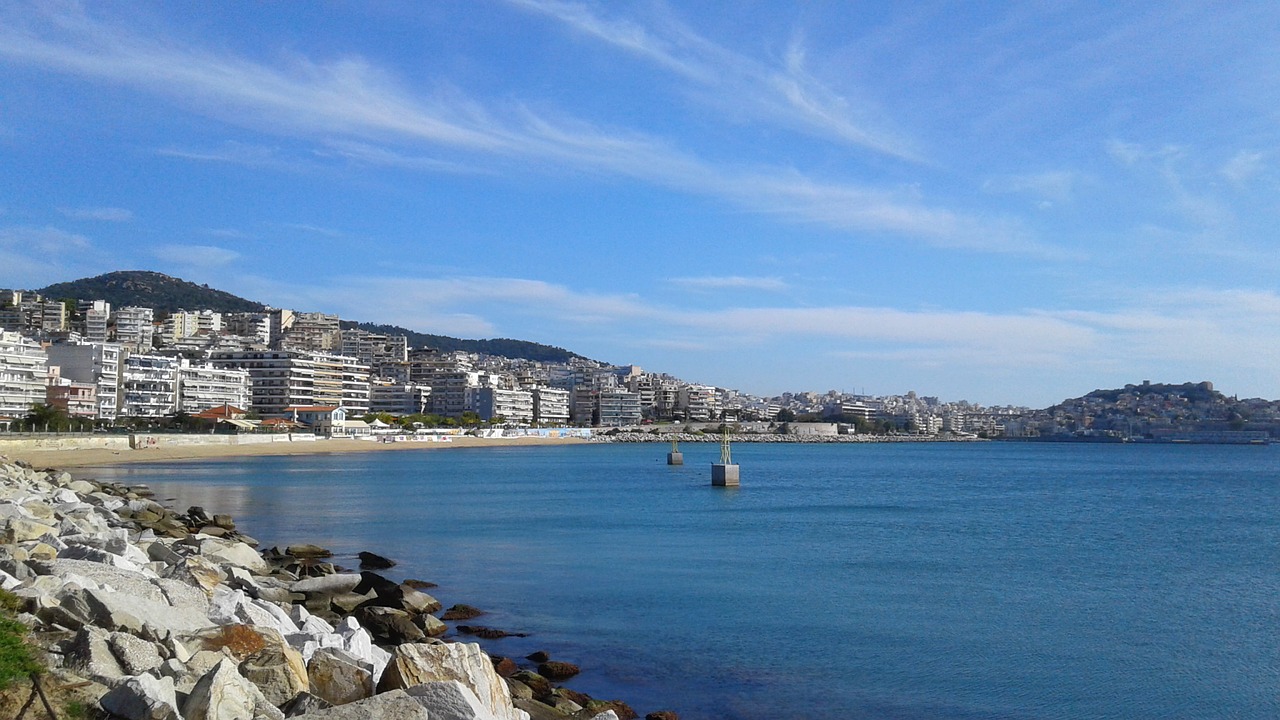 greece kavala sea free photo