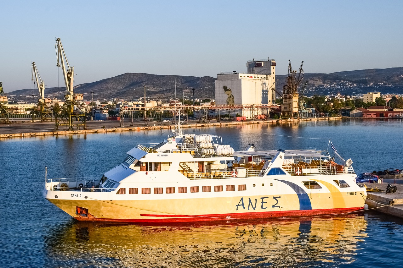 greece volos boat free photo