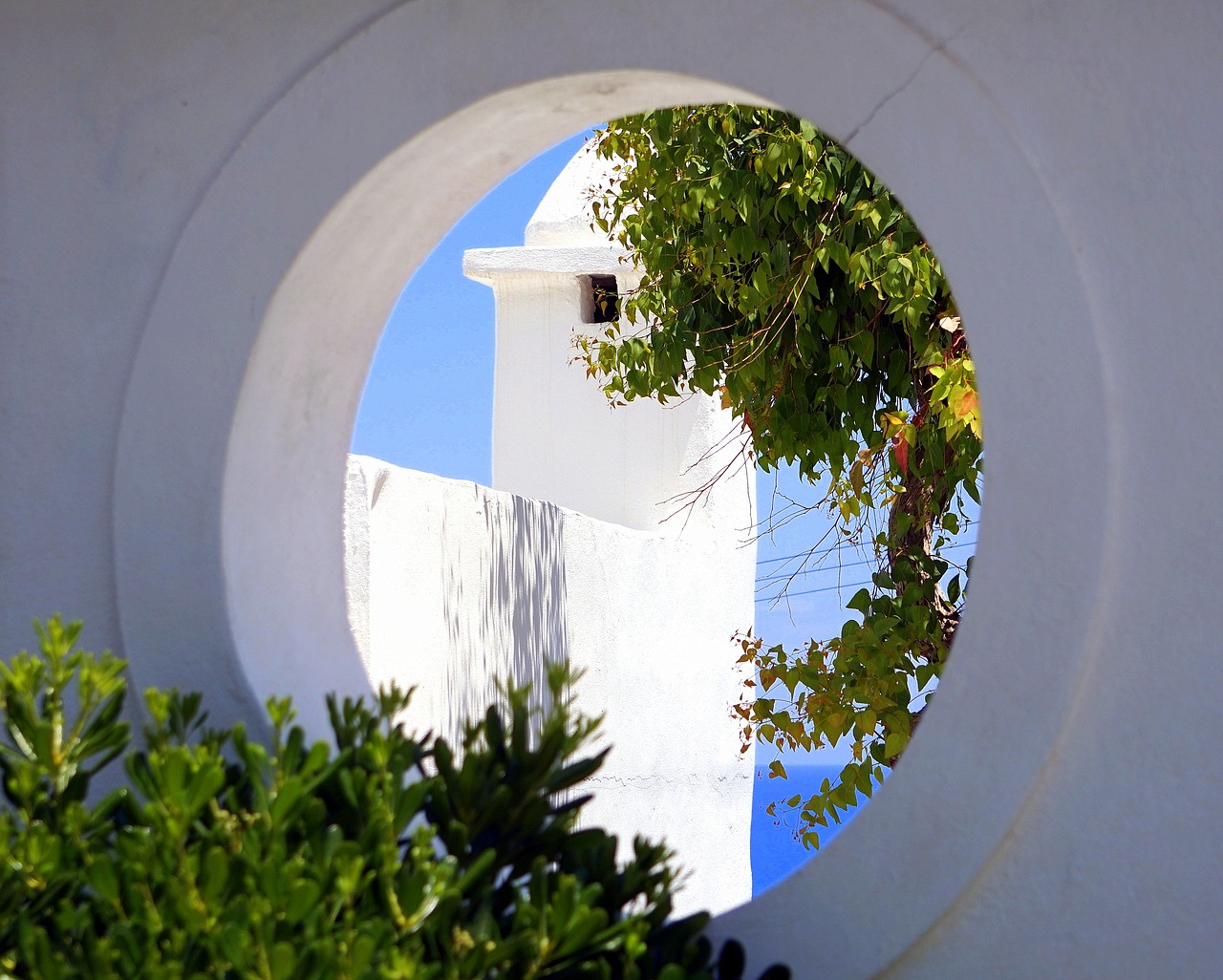 greece architecture sky free photo