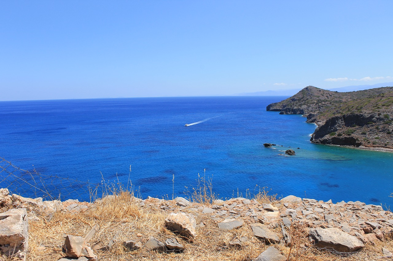 greece  sea  stones free photo