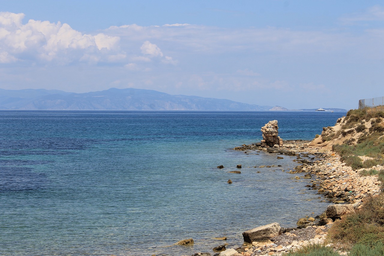 greece  aegina  the aegean sea free photo