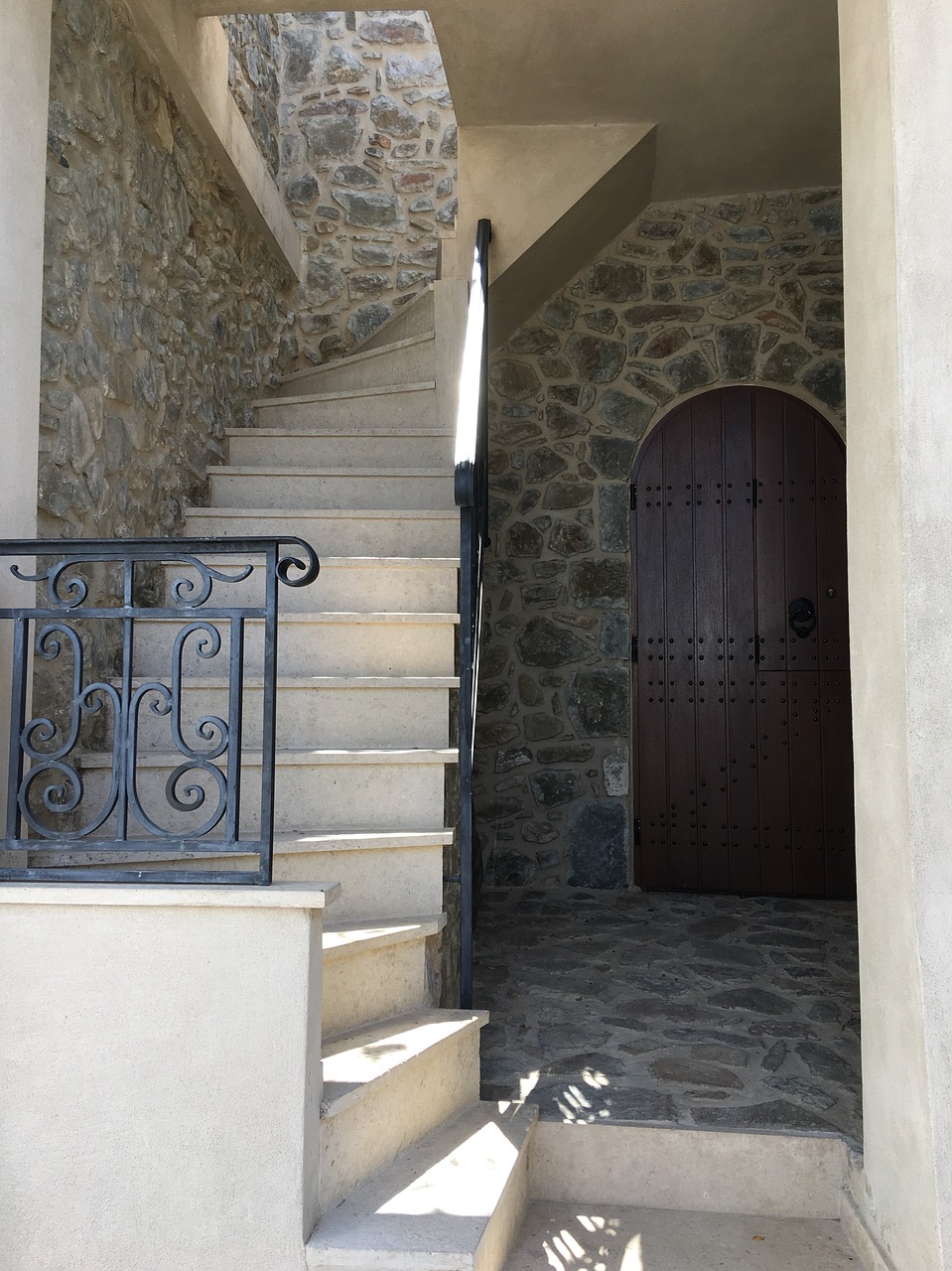greece  crete  stairs free photo